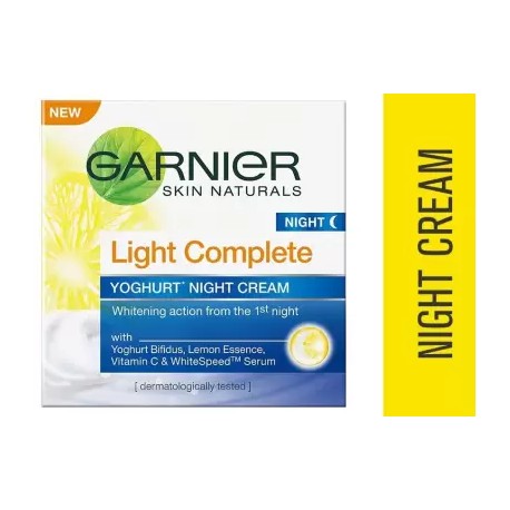 GARNIER Light Complete Night Face Cream,  40g