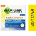 GARNIER Light Complete Night Face Cream,  40g