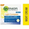 GARNIER Light Complete Night Face Cream,  40g