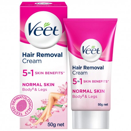 Veet Silk and Fresh Sensitive Hair Removal Cream,  50g