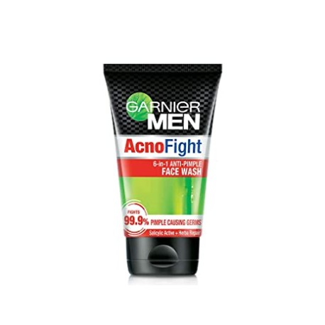 Garnier Men Acno Fight Anti-Pimple Facewash, 100gm