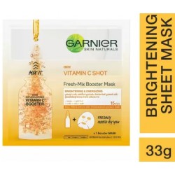GARNIER Fresh Mix Vitamin C Booster Sheet Mask, 33g