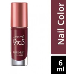 Lakmé  Primer + Gloss Nail Color - Mulberry Bush