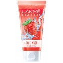 Lakme Strawberry Gel face wash - 100g