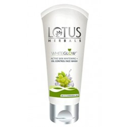 Lotus White Glow Face Wash, Oil Control - 100g