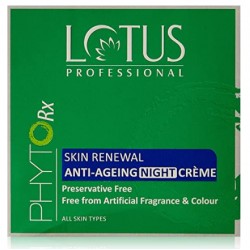 Lotus Professional Phyto Rx Skin Renewal Anti Ageing Night Cream, 50g