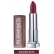 MAYBELLINE NEW YORK Color Sensational Creamy Matte Lipstick, 696 Burgundy Blush, 3.9g