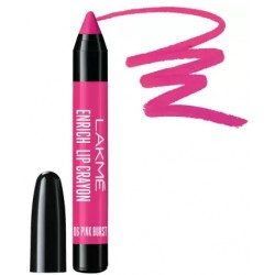Lakmé Enrich Lip Crayon, (Pink Burst, 2.2 g