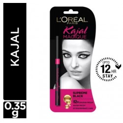LOréal Paris Kajal Magique  (Supreme Black, 0.35 g)