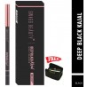 SWISS BEAUTY Deep Black Kajal Non Transfer  (Black, 1.2 g)