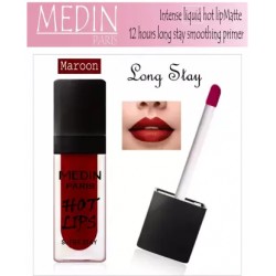 MEDIN Paris Hot LIp Forever Matte Liquid Lipstick  (maroon, 10 ml)