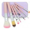 Hello Kitty Mini Pink Makeup Brush Set (Pack of 7)