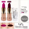 SEVEN SEAS Professional matte lipsticks  (maroon purple, 10 g)