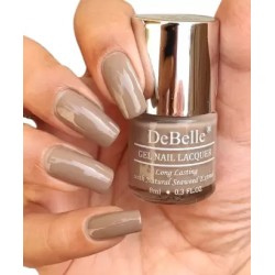 DeBelle Gel Nail Lacquer Light Brown Nail polish, Coco Bean