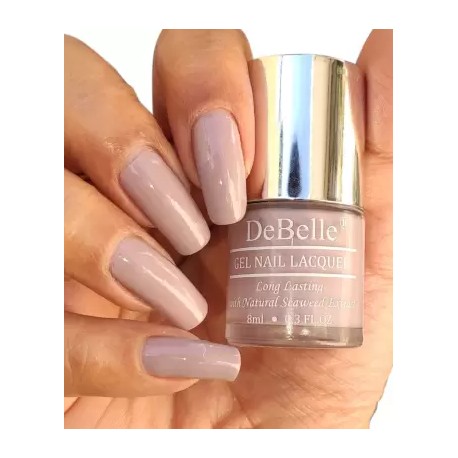 DeBelle Gel Nail Lacquer Pastel purple Nail polish, Vintage Frost