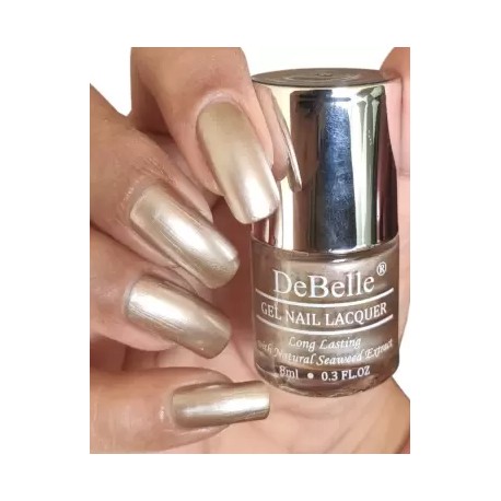 DeBelle Gel Nail Polish, Chrome Beige