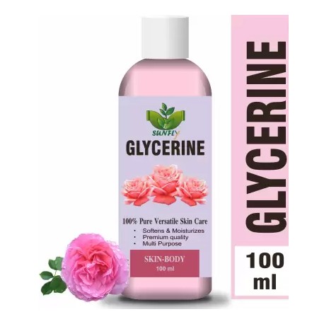 Sunfly 100% Pure & Natural Glycerine for Skin Care -100ML