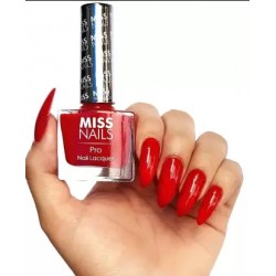 miss nails pro Nail Polish-54 RED