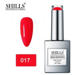 Shills Professional High Definition UV LED Gel Polish-  017,  Red