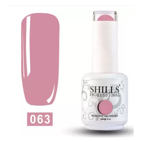 Shills Professional UV LED Soak Off Gel Polish Pink - 063