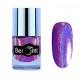 Beromt Holographic Nail Polish Shocking Purple - 509, 10ml