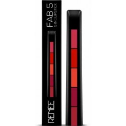 Renee Fab 5 Lipstick - 5 in 1  (Multicolor, 7.5 g)