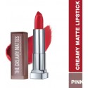 Maybelline Lipstick, 641- Pink My Red, 3.9g