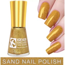 Kremlin Premium Quality Sand Finish Nail Polish-  03 Gold