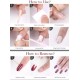 coslifestore PRESS ON NAILS PACK OF 30 IN ONE KIT CODE-25  (BABY PINK)