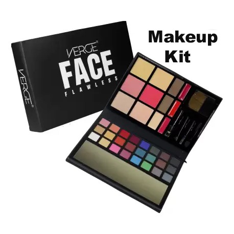 VERGE FACE FLAWLESS 24 eye shadow + 2 eyebrow powder + 3 lip cream + 2 compact powder + 3 blusher + 2 highlighter