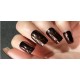 VIKSON INTERNATIONAL BROWN Chrome Mirror Artificial ful cover Nail Extension with nail glue Sticker Sheet (BROWN)