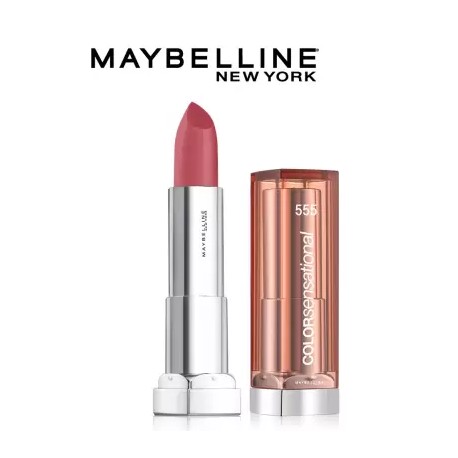 MAYBELLINE NEW YORK Color Sensational Satin Lipstick, Soft Rosewood,