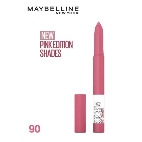MAYBELLINE NEW YORK Super Stay Ink Crayon Lipstick, Keep It Fun, 1.2g