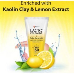 Lacto Calamine Sunshield Matte Look Sunscreen , SPF 50 PA+++  (100g)