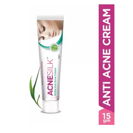 Greencure Acnesilk Herbal Anti Acne & Pimple cream, 15g