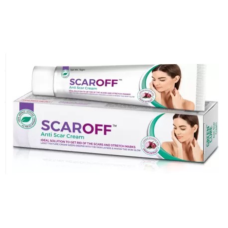 GREEN CURE Scaroff Scar removal cream, 15g pimple marks and dark spots