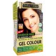 INDUS VALLEY Damage Free Gel Colour For Hair Dark Brown, 3.0