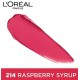L'Oreal Paris Color Riche Moist Matte Lipstick, Raspberry Syrup, 214 - 3.7g