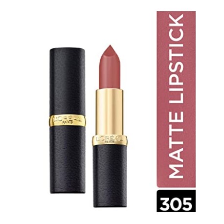L'Oreal Paris Color Riche Moist Matte Lipstick, 305 Rose Garden, 3.7g