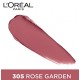 L'Oreal Paris Color Riche Moist Matte Lipstick, 305 Rose Garden, 3.7g