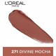 L'Oreal Paris Color Riche Moist Matte Lipstick, 271 Divine Mocha, 3.7g