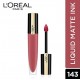 L'Oreal Paris Rouge Signature Matte Liquid Lipstick, 143 - Liberate, Nude, 7 g
