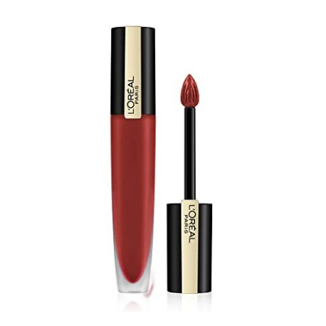 L'Oreal Paris Rouge Signature Matte Liquid Lipstick, 134 Empowered, Red, 32