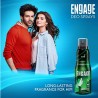 Engage Ocean Zest Deodorant for Men, Citrus and Aquatic - 150ml