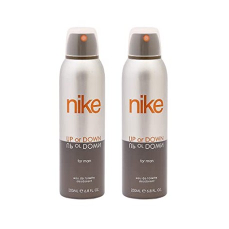 Nike Up or Down Deodorant for Men, 200ml (Pack of 2)