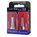Maybelline Lipstick,  Touch of Spice & Rich Ruby - Pack of 2