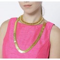 Gold Plated Jewellery Maharani Coin Necklace Set