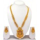 Alloy Copper Jewel Necklace Set , Gold