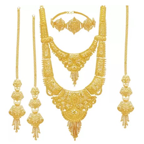 Sukkhi Alloy Gold-plated Jewel Set for Women - Gold