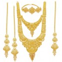 Alloy Gold-plated Jewel Set for Women - Gold